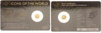 Ruanda 10 FRW Gold Icons of the World Kookaburra -
