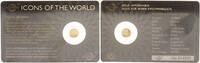 Ruanda 10 FRW Gold Icons of the World Kookaburra -