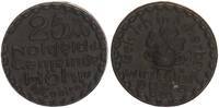 Rheinland-Pfalz, Höhr-Coblenz 25 Pfennig Notgeld Porzellangeld -