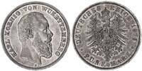 Deutsches Kaiserreich-Württemberg 5 Mark König Karl -