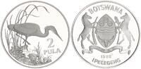 Botswana 2 Pula Wildlife Series Braunkehlreiher -