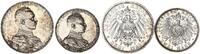 Deutschland / Kaiserreich / Preußen 2 Mark + 3 Mark kleines Lot -