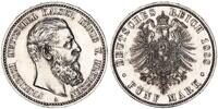Deutsches Kaiserreich - Preußen 5 Mark Friedrich III. -