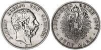 Deutsches Kaiserreich - Sachsen 5 Mark König Albert -
