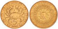 San Marino 5 Euro Tierkreiszeichen Krebs -