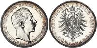 Deutsches Kaiserreich - Preußen 5 Mark Wilhelm II. -