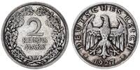 Deutschland / Weimar 2 Mark J.320 seltenes Münzzeichen -