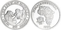 Somalia 10 Dollar The African Monkey -