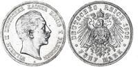 Preußen 5 Mark Wilhelm II. -