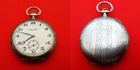 Schweiz, HERREN Taschenuhr, solide IWC HERREN TASCHENUHR-Silber-0, 900-Ankerhemmung-gute Funktion-ca. 1915, -
