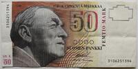 Finnland 50 Markkaa Alvar Aalto, Litt.A -