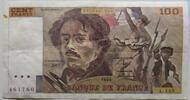 Frankreich 100 Francs Delacroix -