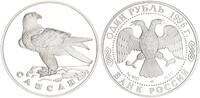 Russland 1 Rubel Wanderfalke 1/2oz Silber -