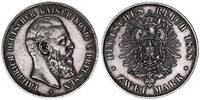 Deutsches Kaiserreich Preußen 2 Mark Silber Friedrich III. -
