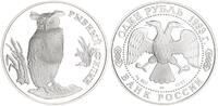 Russland 1 Rubel Riesen-Fischuhu 1/2oz Silber -