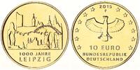 Deutschland, BRD 10 Euro 1000 Jahre Leipzig -
