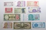 Ausland 20 verschiedene Geldscheine z.B. aus Argentinien, Brasilien, Ecuador, Hongkong und Namibia -