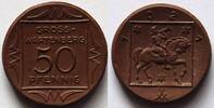 Gross-Wartenberg, Schlesien/ Sycow, Polen 50 Pfennig Meissner Porzelan -