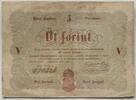 Ungarn 5 Forint Sor XQ.s., brauner Druck -