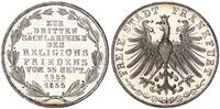 Frankfurt Doppelgulden - 2 Gulden Silber auf den Religionsfrieden von 1555 -
