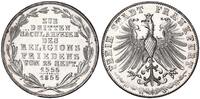 Frankfurt Doppelgulden - 2 Gulden Silber auf den Religionsfrieden von 1555 -