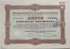Berlin Aktie über 100 Reichsmark Aktiengesellschaft für Strumpfwarenfabrikation vorm Max Segall -