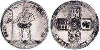 Braunschweig-Lüneburg Zellerfeld 1 Taler Silber Ernst Peter Hecht Wilder Mann -