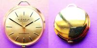 Deutschland, UNISEX TASCHENUHR, HERREN TASCHENUHR (Frack), vergoldet, Kienzle, 058 b 11, Zentr.-Sek-gute Funkt., -