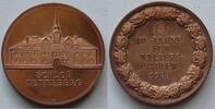 Helmut König Kupfer-Medaille 10 Jahre Fachgruppe Numismatik Waltershausen, Schloß Tenneberg -