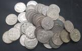 Weimarer Republik Lot 50x 2 Mark meist Mzz. A Silber -