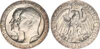 Kaiserreich Preußen 3 Mark Silber Kaiser Wilhelm II. - Universität Berlin Silber -