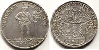 Braunschweig-Wolfenbüttel 1 Reichstaler Herzog Karl I. (1735-1740), Silber, selten! -