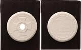 Drittes Reich Porzellanmedaille (Meißen) Umfassungsschlacht von Kiew -