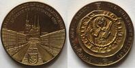 Helmut König Tombakmedaille Halle/Neustadt, 10 Jahre FG Numismatik, 1000 Jahre Münz-, Markt- und Zollrecht -