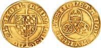 Pfalz-Kurline Goldgulden Ludwig IV., (um 1439), Zwitterprägung -