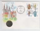 5 Mark „Meißen  1983/85 Deutschland / DDR Numisbrief „Meißen“ – DDR 1985, 5-Mark-Gedenkmünze von 1983 st, prägefrisch, Numisbrief