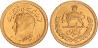 Iran 1 Pahlevi Gold Mohammed Riza -