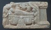 Gandhara Steintafel, Buddha´s Parinirvana - aus dem internationalen Auktionshandel -