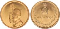 Iran Goldmedaille MOHAMMAD RIZA PAHLAVI Krönungsgoldmedaille -