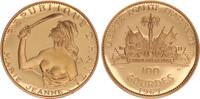 Haiti 100 Gourdes Gold Marie Jeanne -