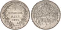 Deutsch Neuguinea 1 Mark Silber J.705 -