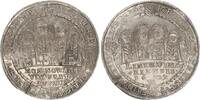 Reichstaler 1607 Sachsen-Alt-Weimar Johann Ernst und seine sieben Brüder vz, kl. Schrötlingsfehler