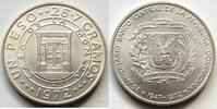 Dominikanische Republik Peso 25 Jahre Zentralbank, Silber -