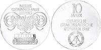 DDR 10 Mark Silber Gewandhaus Leipzig -