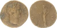 Sesterz 117-138 Antike / Römische Kaiserzeit Hadrianus, 117-138, Aequitas n.l. stehend ss/s