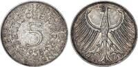 Deutschland 5 DM Silber Silber Kursmünze seltenes Münzzeichen -