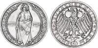 Deutschland - Weimar 3 Mark Silber Naumburg Saale Gründungsfeier J.333 -