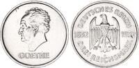 Weimar 3 Reichsmark Silber Goethe J.350 -