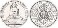 Kaiserreich-Sachsen 3 Mark Silber Völkerschlachtdenkmal -