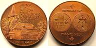 Kupfermedaille 1981 Helmut König Münzausstellung Bezirk Neubrandenburg, vorzüglich